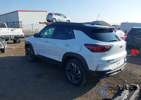 2025 Chevrolet Trailblazer Awd Rs z USA, uszkodzony, nr VIN KL79MUSL9SB101438